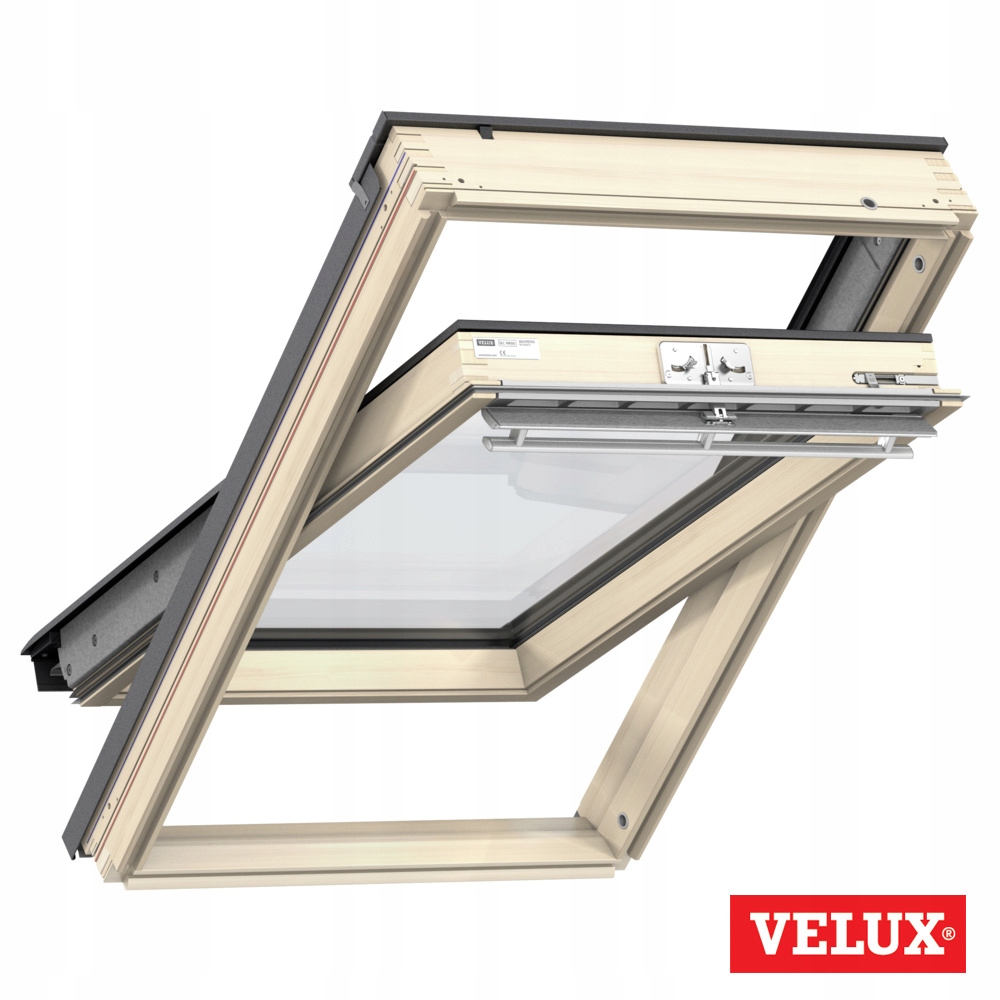 Okno dachowe 3-szybowe Velux Gll 1061 MK06 górne otwieranie 78x118 cm