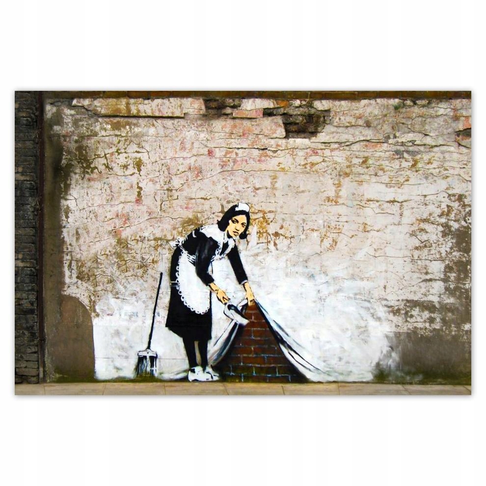 

Plakat 93x62 Banksy Pokojówka Grafiti