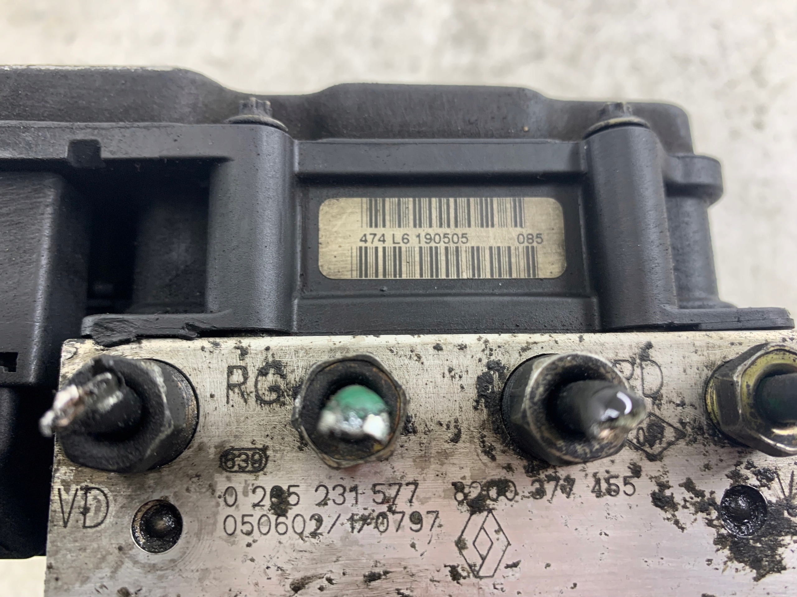 RENAULT SCENIC II MEGANE II pompa ABS 8200377455