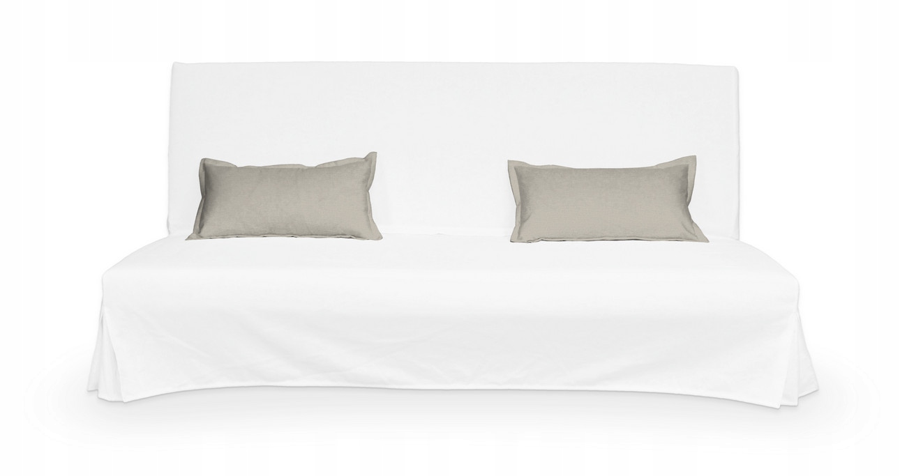 2 neprošívané povlaky na polštáře Beddinge Ikea černé