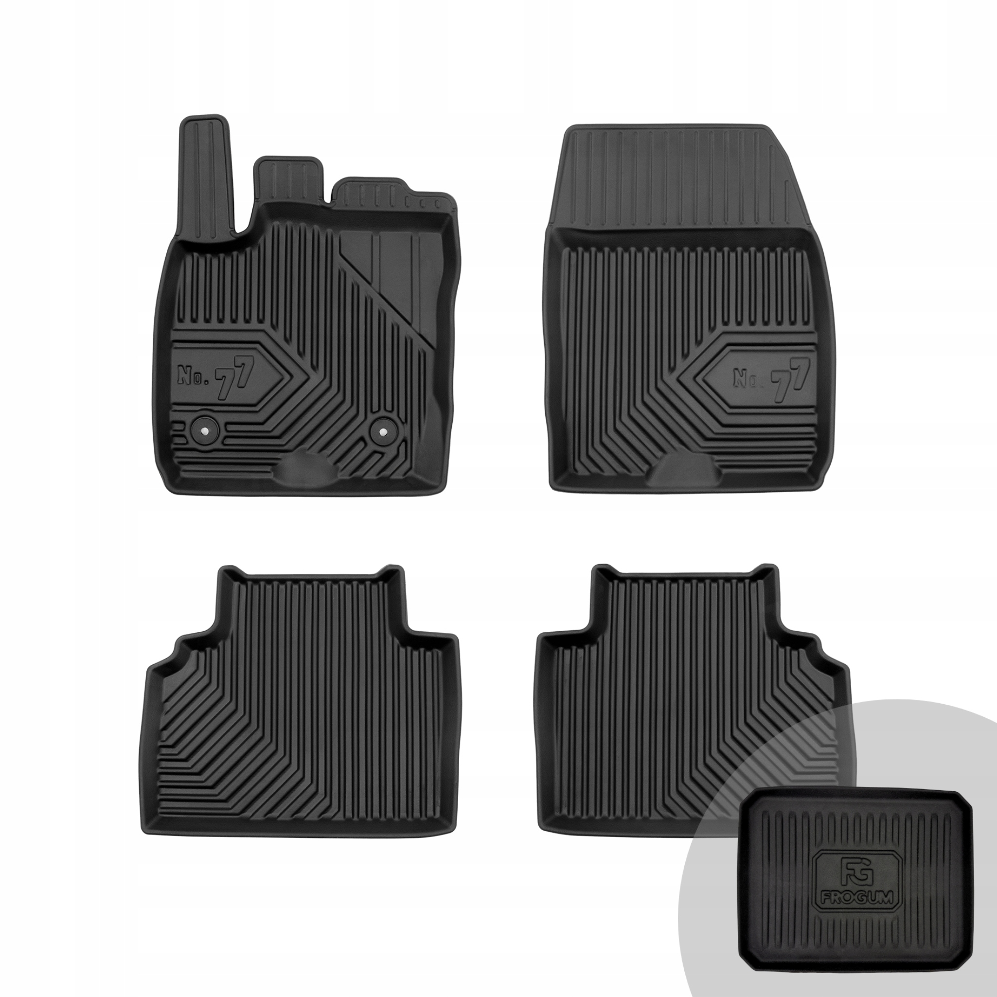 Frogum Koberce do auta pro Ford Tourneo Courier 2014-2023