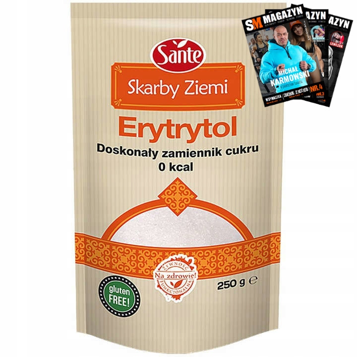 SANTE POKLADY ZEME ERYTRITOL 250g PRÍRODNÁ 0 KCAL