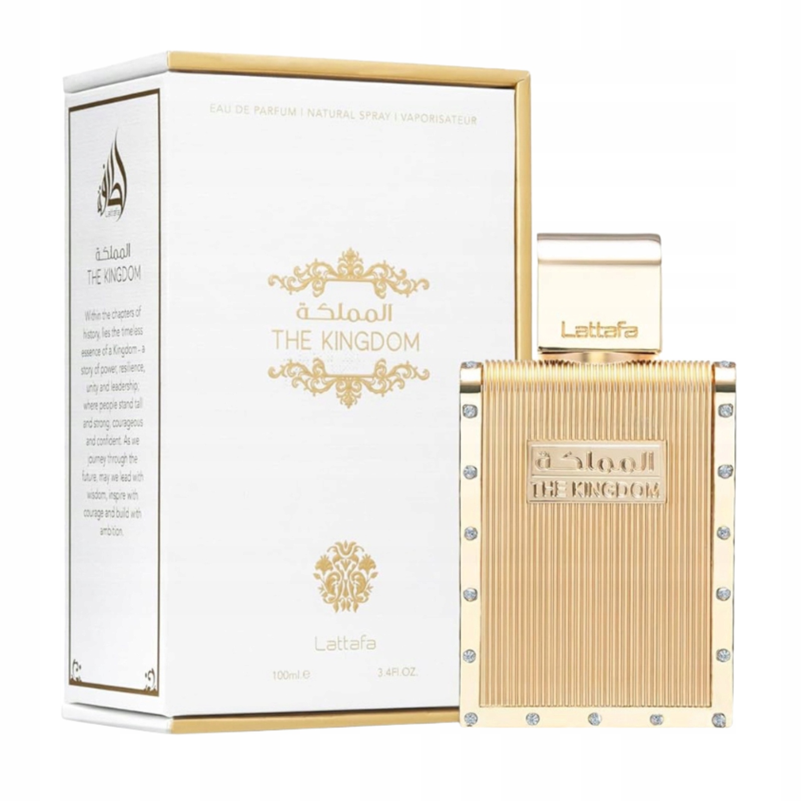 Lattafa The Kingdom Men Edp parfémovaná voda arabské parfémy 100 ml