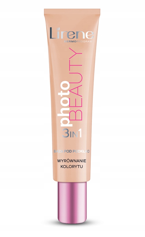 LIRENE BAZA WYRÓWNUJĄCA KOLORYT 3w1 ODMŁADZA 30ml Typ skóry Do wszystkich typów skóry