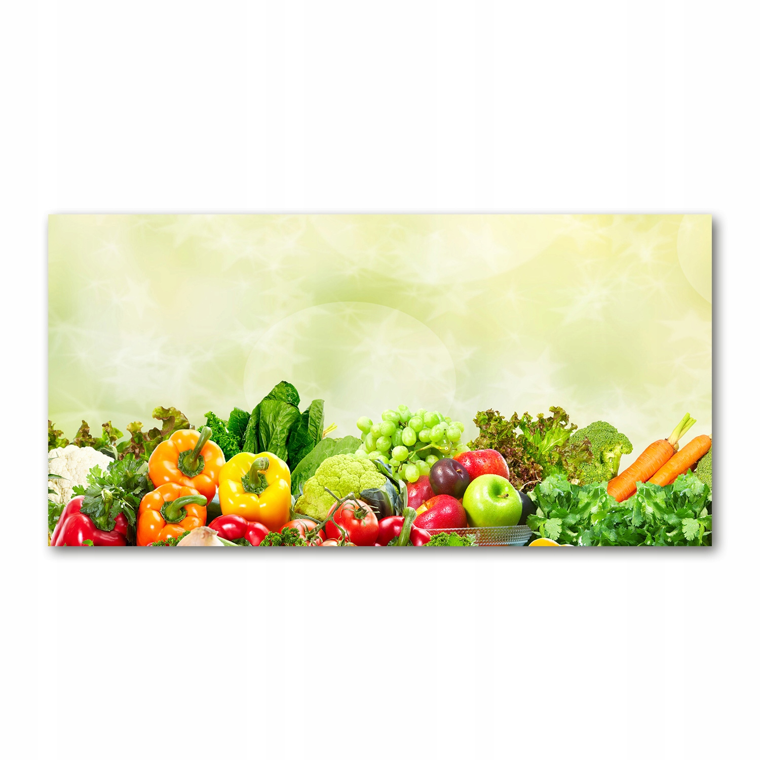 

Foto obraz duży akryl nowoczesny Warzywa 120X60cm