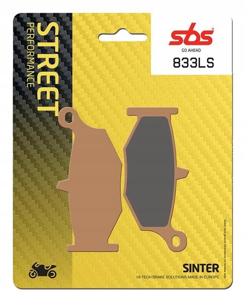 KLOCKI HAMULCOWE SBS SUZUKI GSX1300 B-KING TYŁ