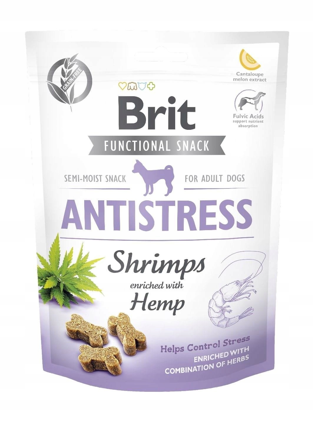 Levně Brit Care Dog Functional Snack Antistress Shrimps 150 g