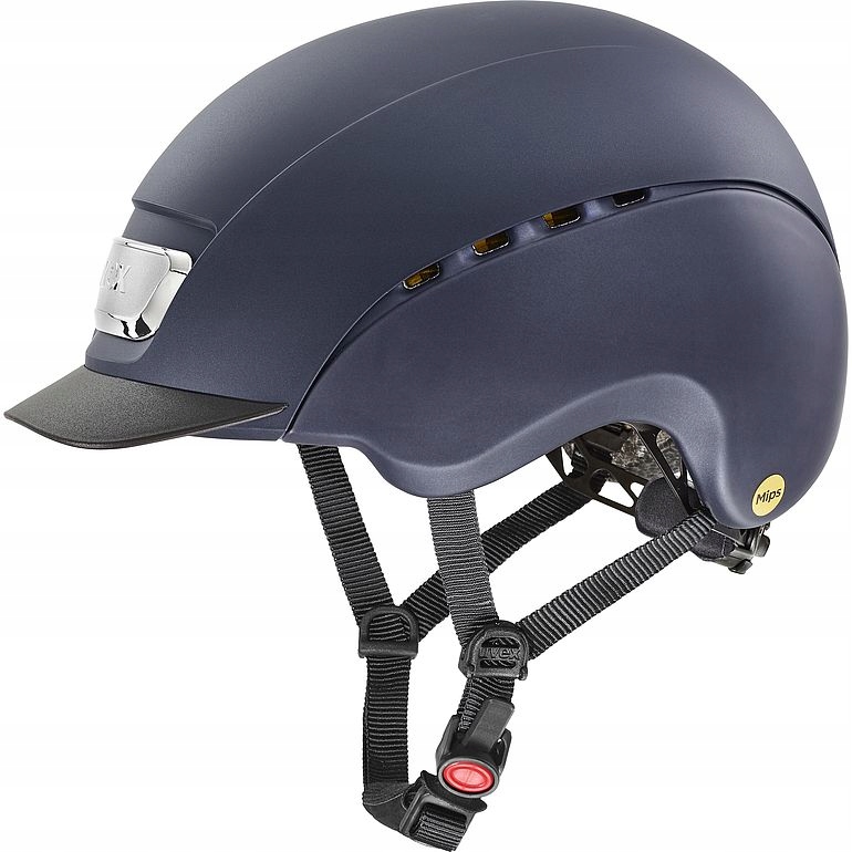 Kask jeździecki Elexxion Uvex dodatkowa ochrona mózgu Mips brain protect M