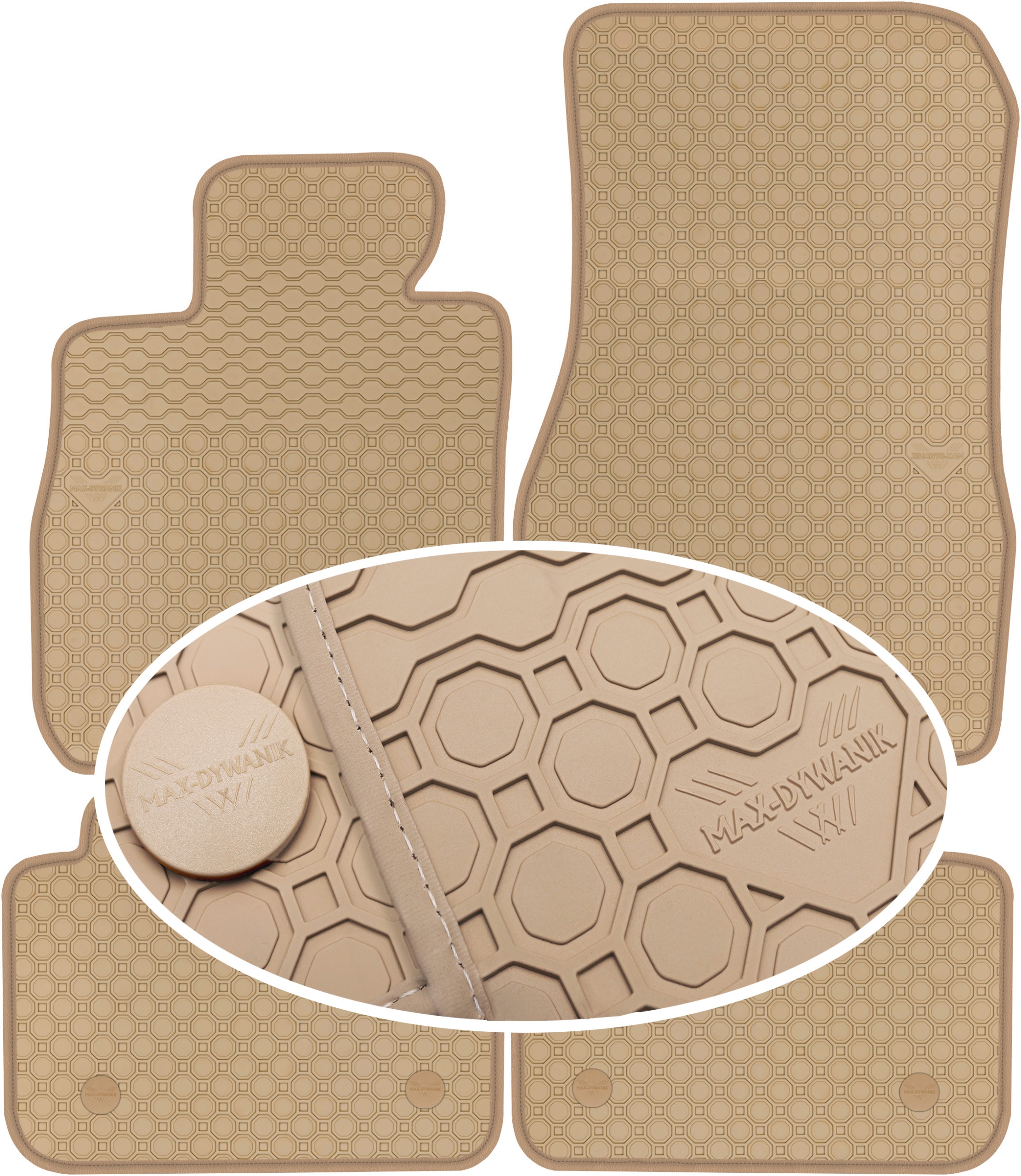 Bmw s8 G15 Coupe 2018 – Gumové rohože PrimeLiner