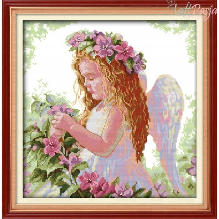 Křížková výšivka počítaná sada (kanva, mulina)