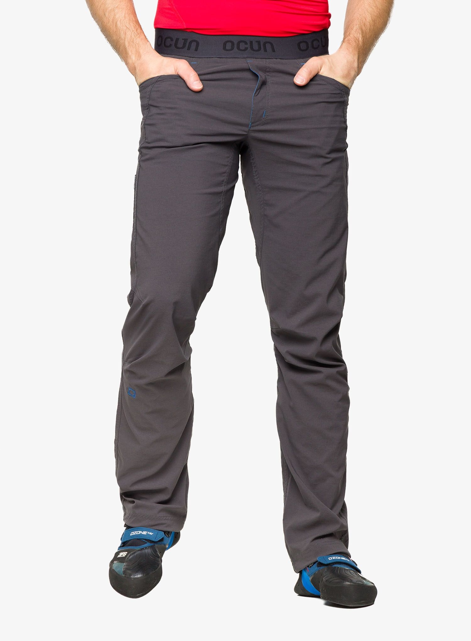 Lezecké kalhoty Ocun Mania Pants anthracite obsidian M