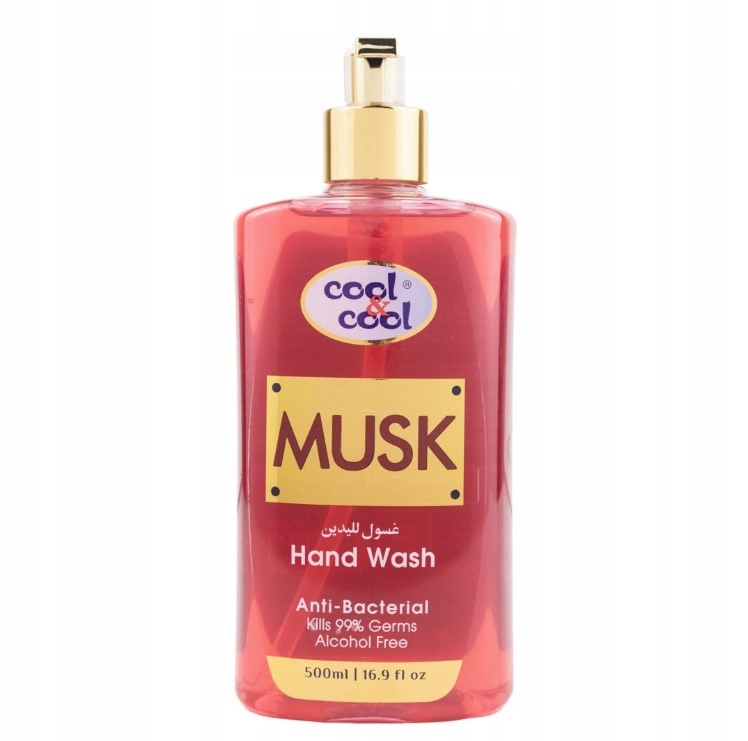Cool & Cool Musk antybakteryjny żel 500 ml