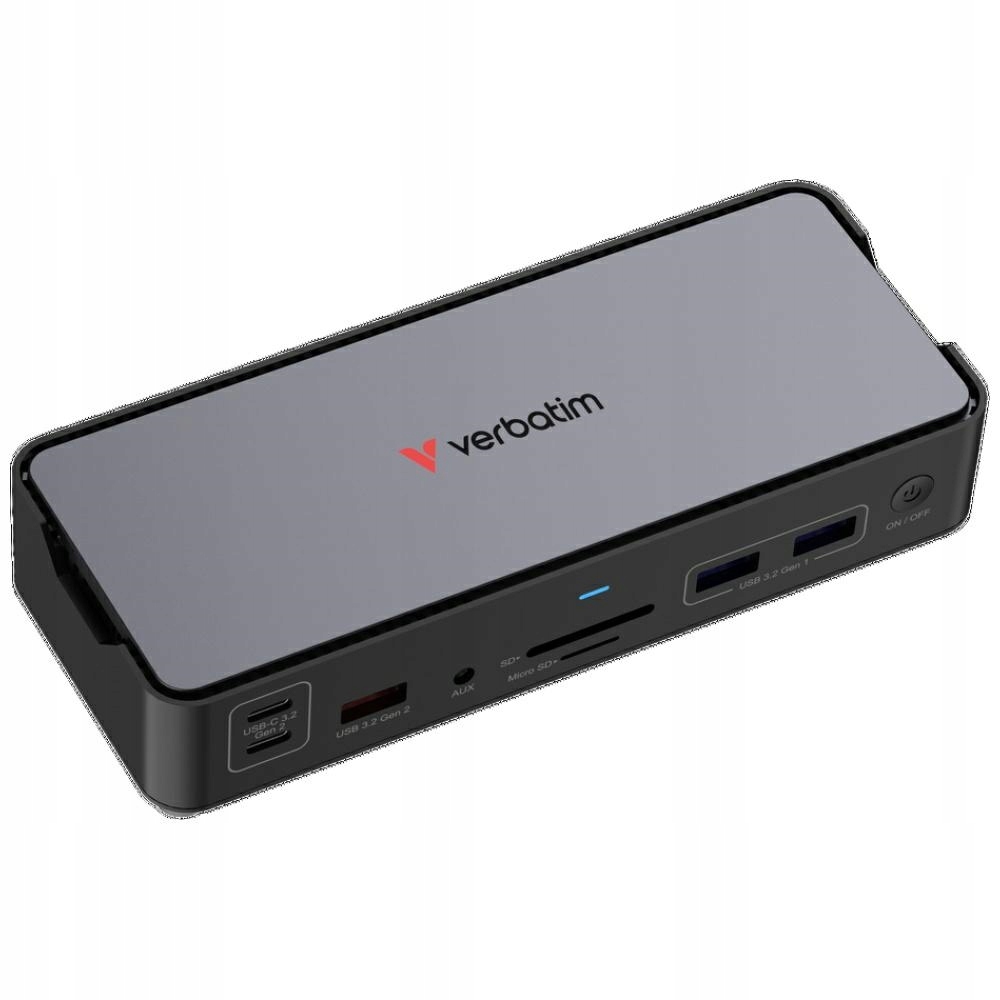 Adaptér Verbatim dokovací stanice Pro 15v1 2xHDMI/1xRJ45/4xUSB-A/4xUSB-C