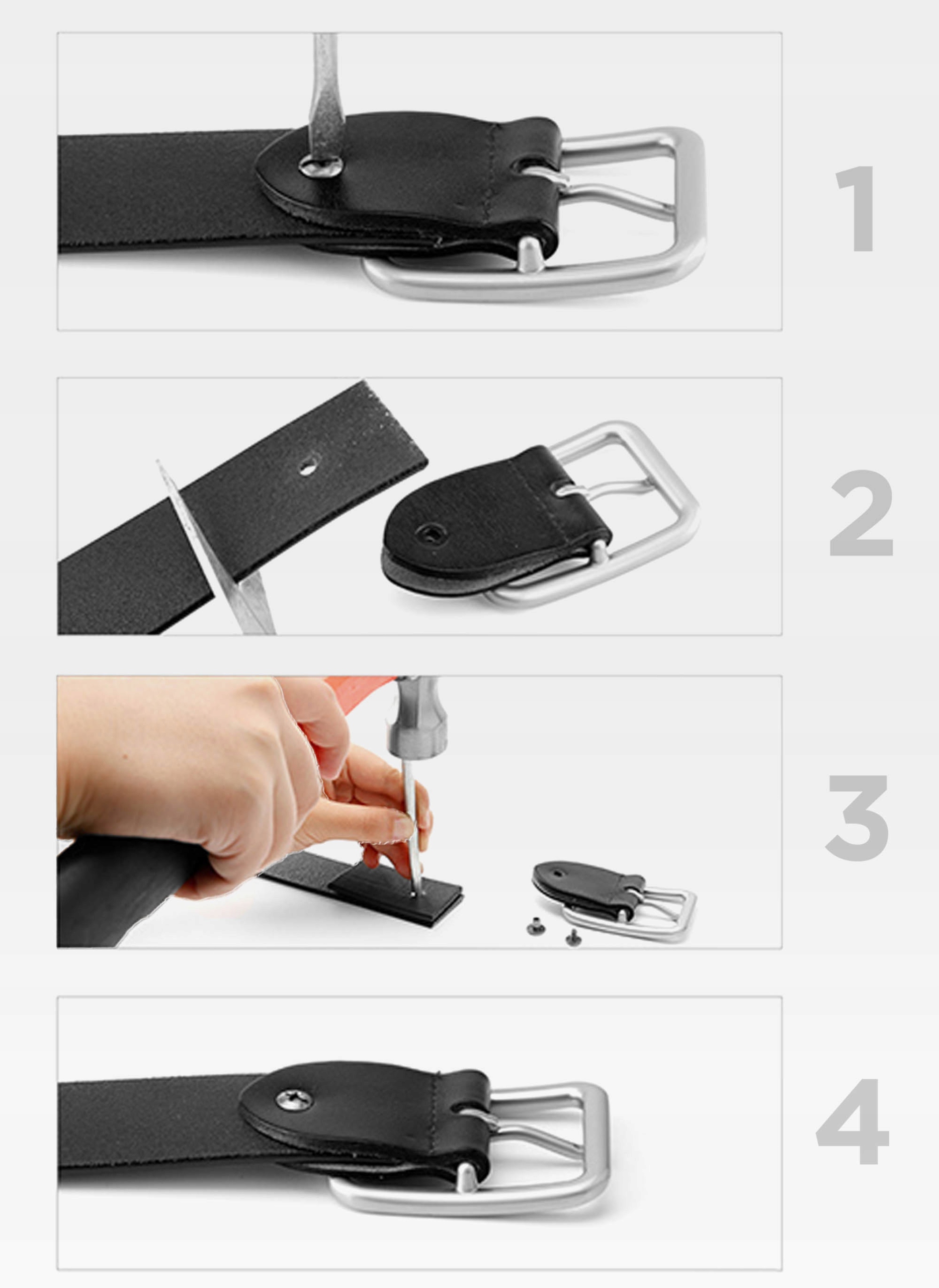 PASEK MĘSKI SKÓRZANY STEVENS BRAZ LICO X2 Q2 Wzór dominujący bez wzoru