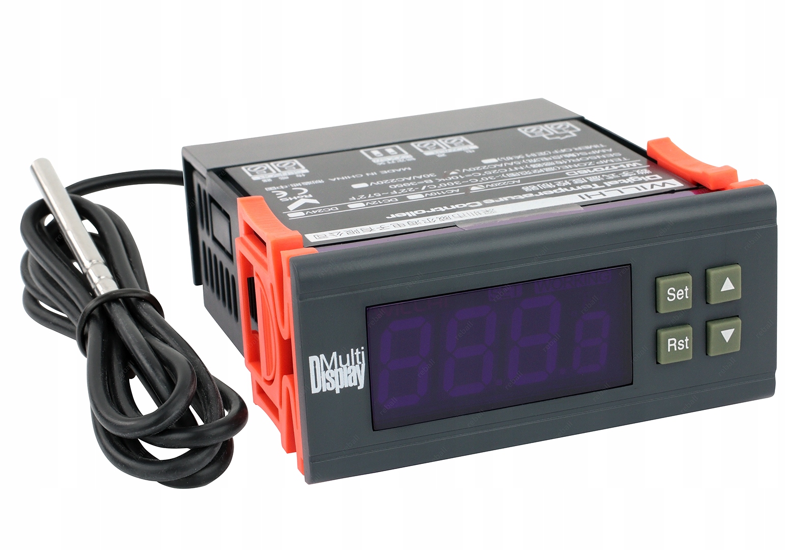 Termostat Regulátor Teploty Willhi 12V WH7016D+