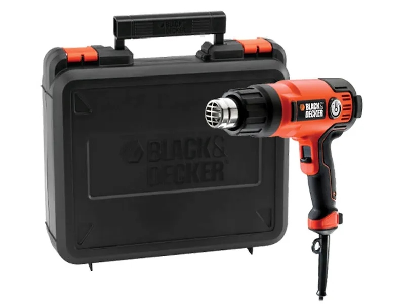 Horkovzdušná Pistole 2-pásmový 2000 W s plynulou regulací teploty BlackDecker