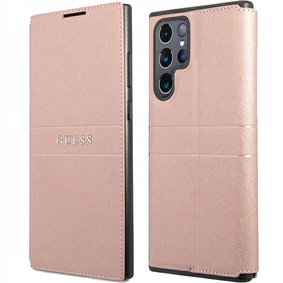 

Etui z klapką do Galaxy S22 Ultra, Guess pokrowiec