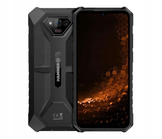 Smartfon myPhone Hammer Iron V 6/64GB IP69K Czarny