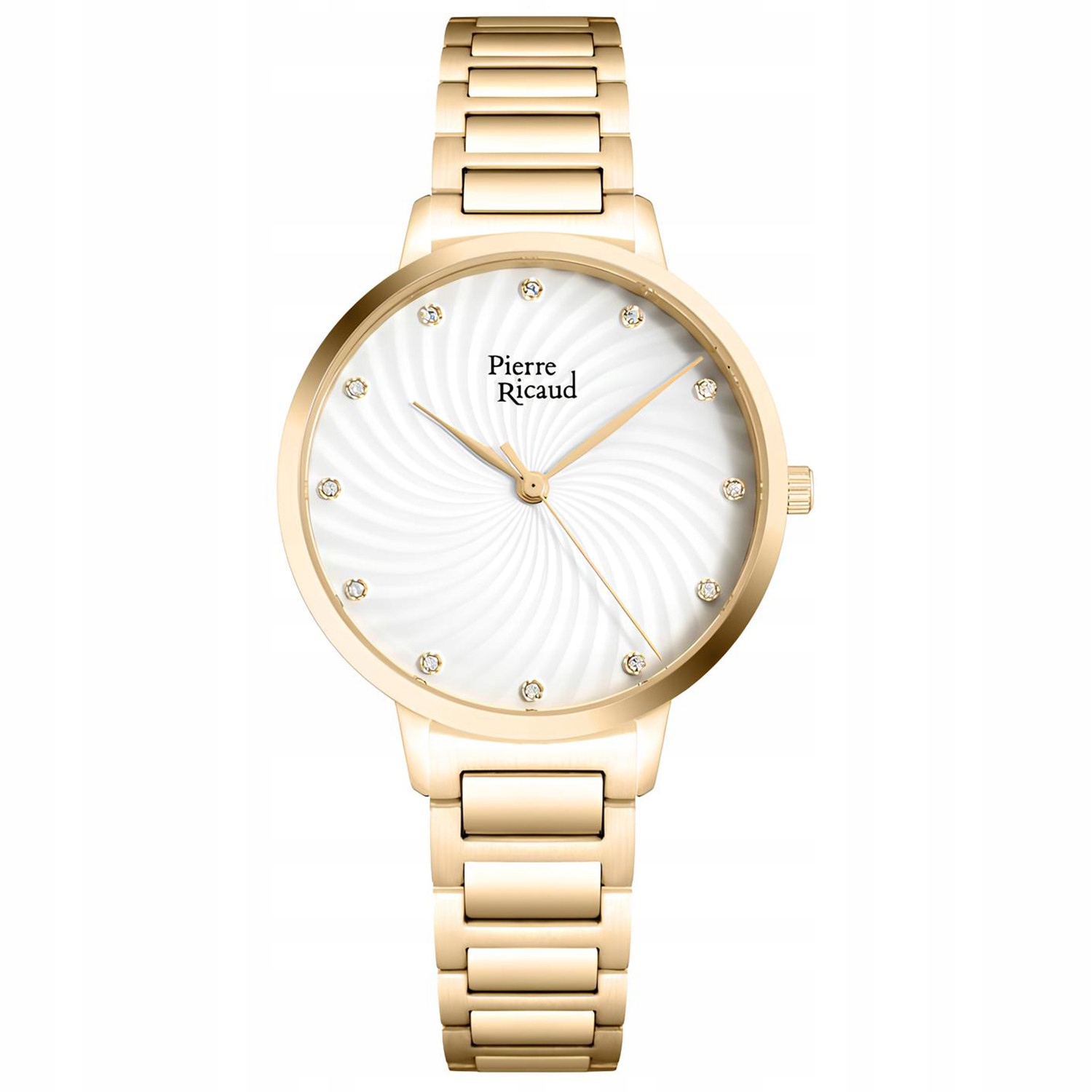 Dámské hodinky Pierre Ricaud P22071.1143Q Zirkony zlaté