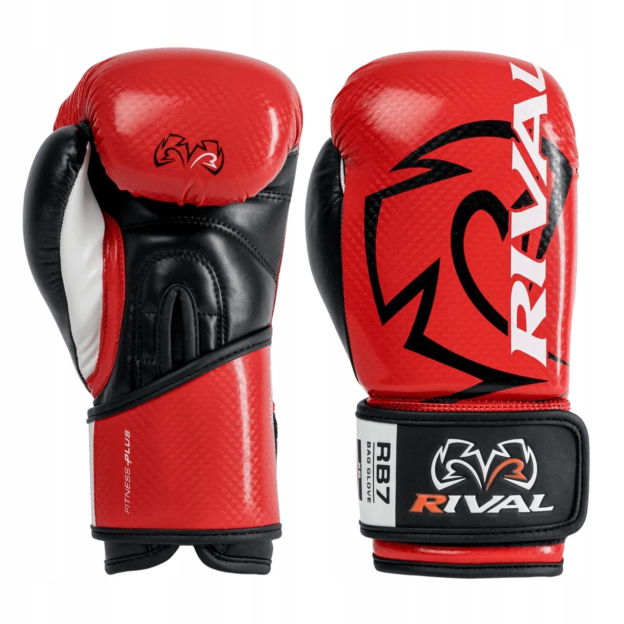 rękawice bokserskie rival rb7 fitness plus bag L Czerwony/czarny