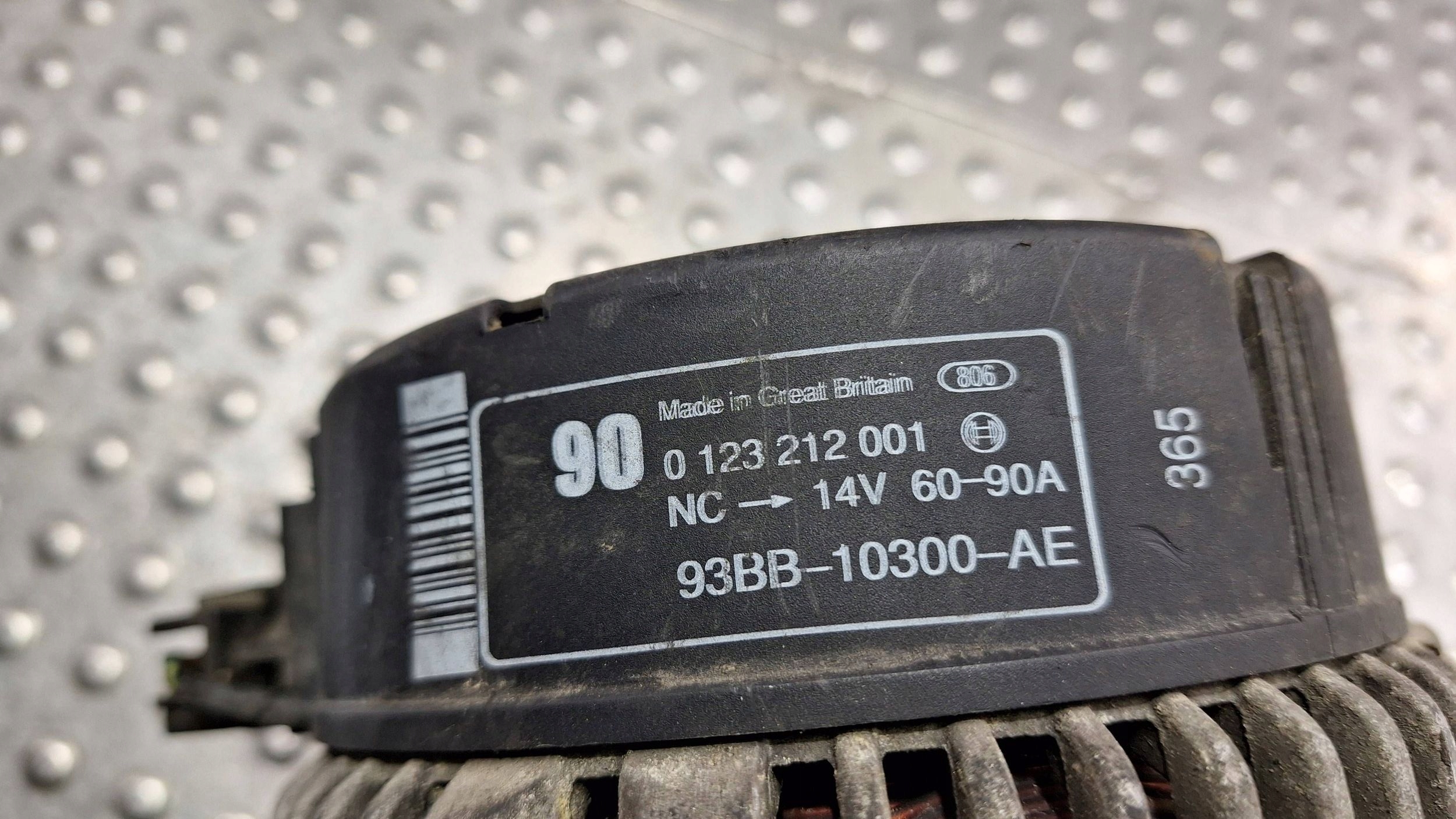 ALTERNATOR 90A 93BB-10300-AE FORD MONDEO MK2 1.6 2.0 12V