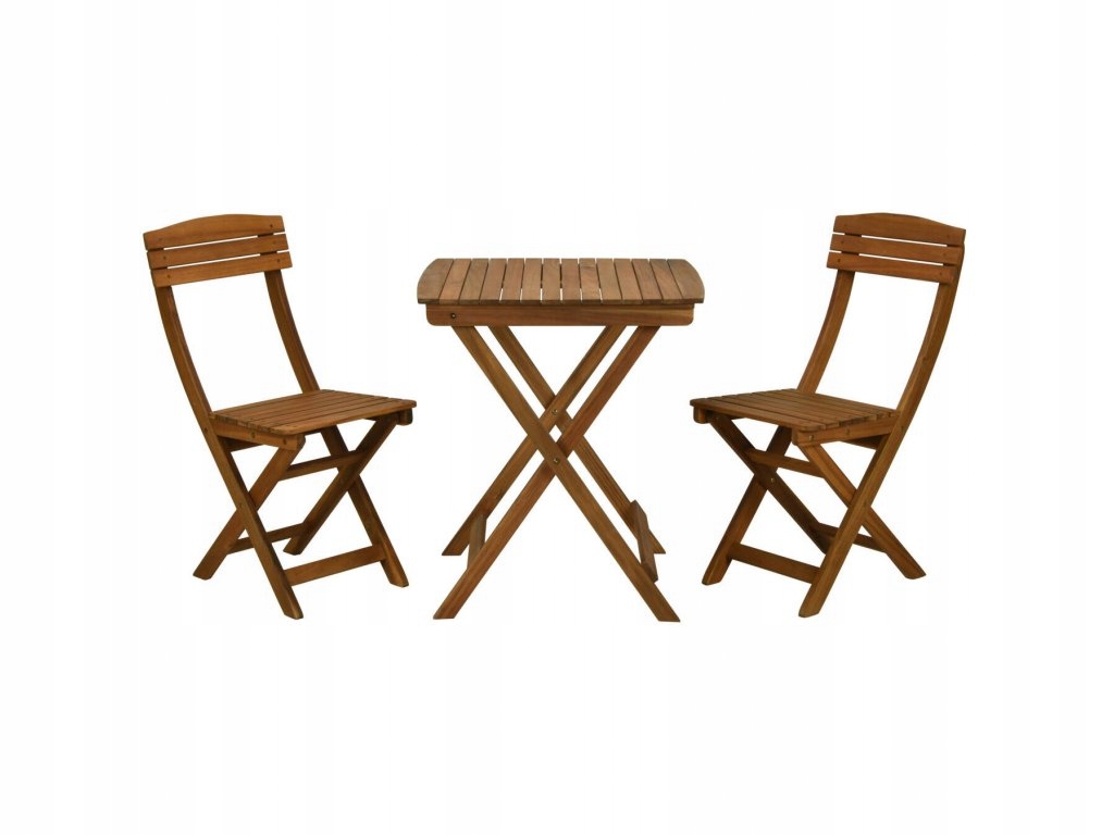 Ponuka balkónového nábytku z agátového dreva