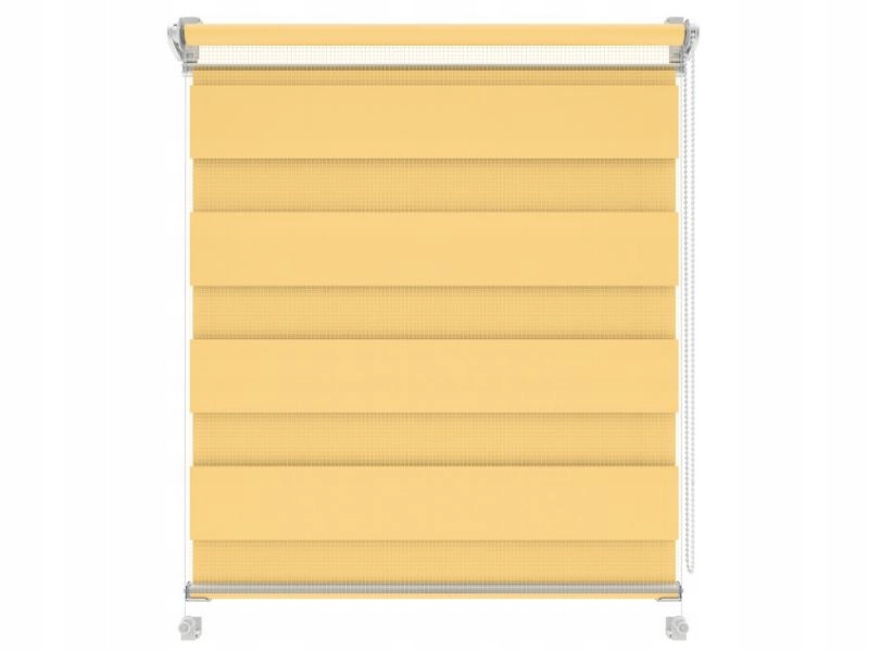 

Roleta Dzień Noc Pomarańczowa 68x220 szara