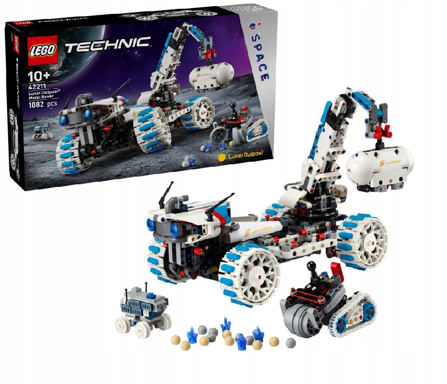 Lego Technic 42211 Vesmírné lunární vozítko Lunar Outpost