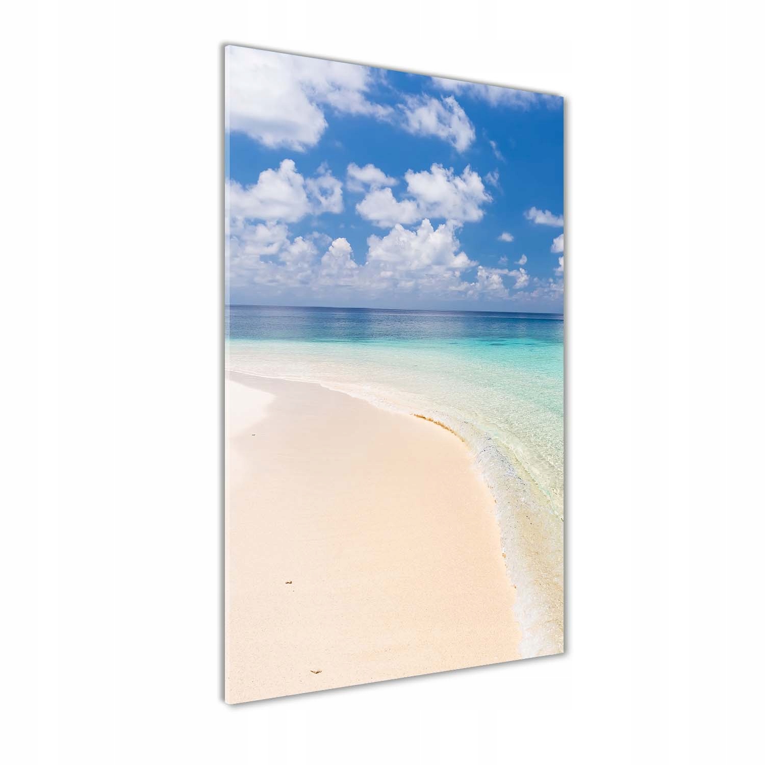 

Foto obraz akryl do salonu Plaża Malediwy 70x140cm