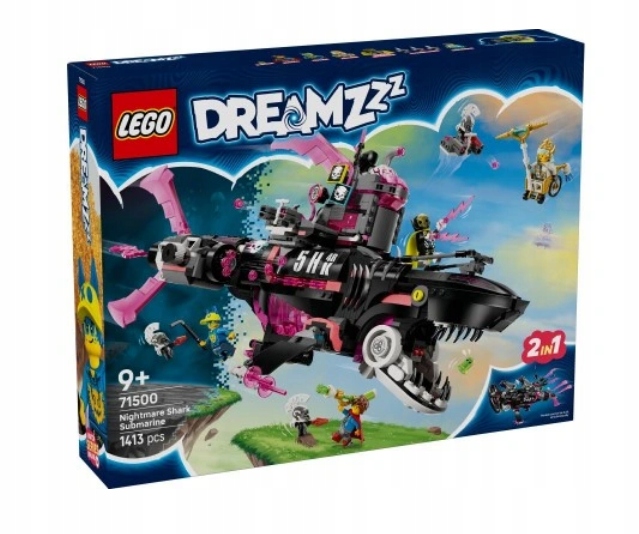 Lego 71500 DREAMZzz Košmarný Podvodní Žralok