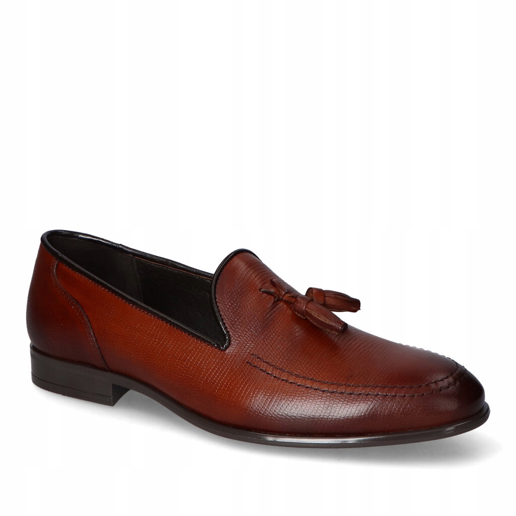 Mokasíny Tapi B-7061 Hnědé lico 40