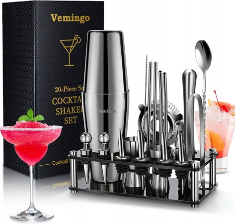 

Zestaw Barmański Shaker Vemingo 20EL Profesjonalny