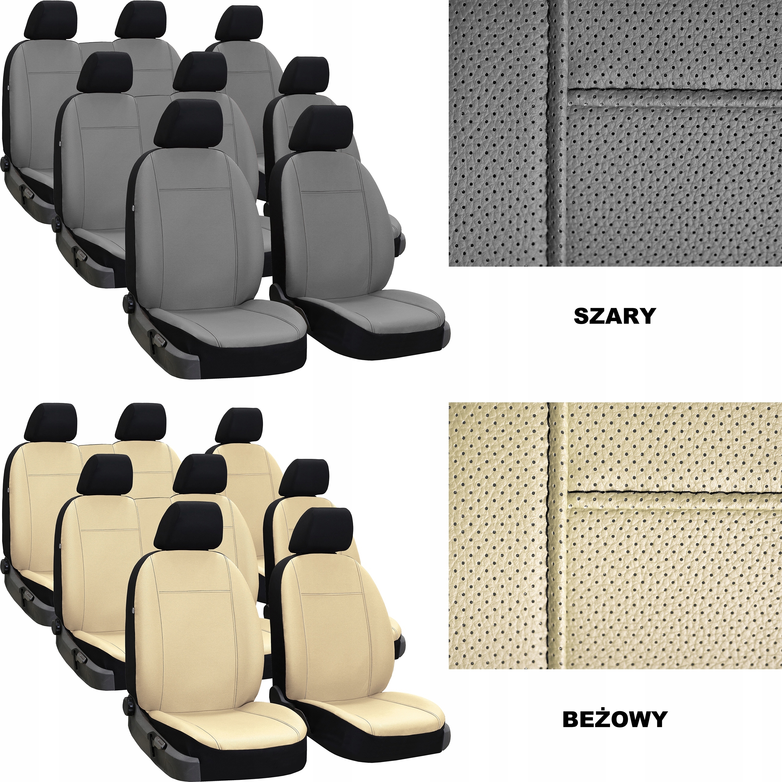 POKROWCE MIAROWE SAMOCHODOWE do OPEL VIVARO C 8m Typ pokrowiec