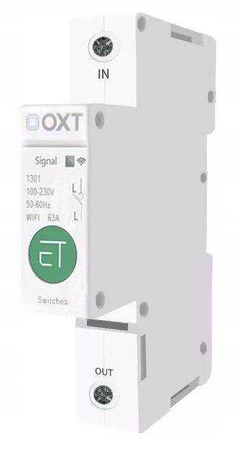 

Oxt sterownik licznik prądu 63A Din Wifi Tuya