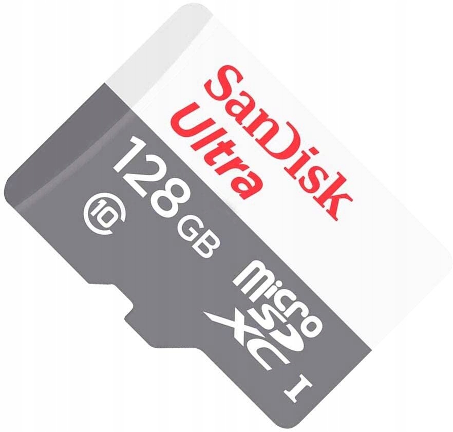 Karta pamięci SANDISK Ultra microSDXC 128GB Pojemność karty 128 GB