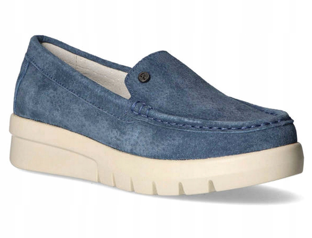 

Półbuty mokasyny damskie skóra Filippo 2031 Bl r38