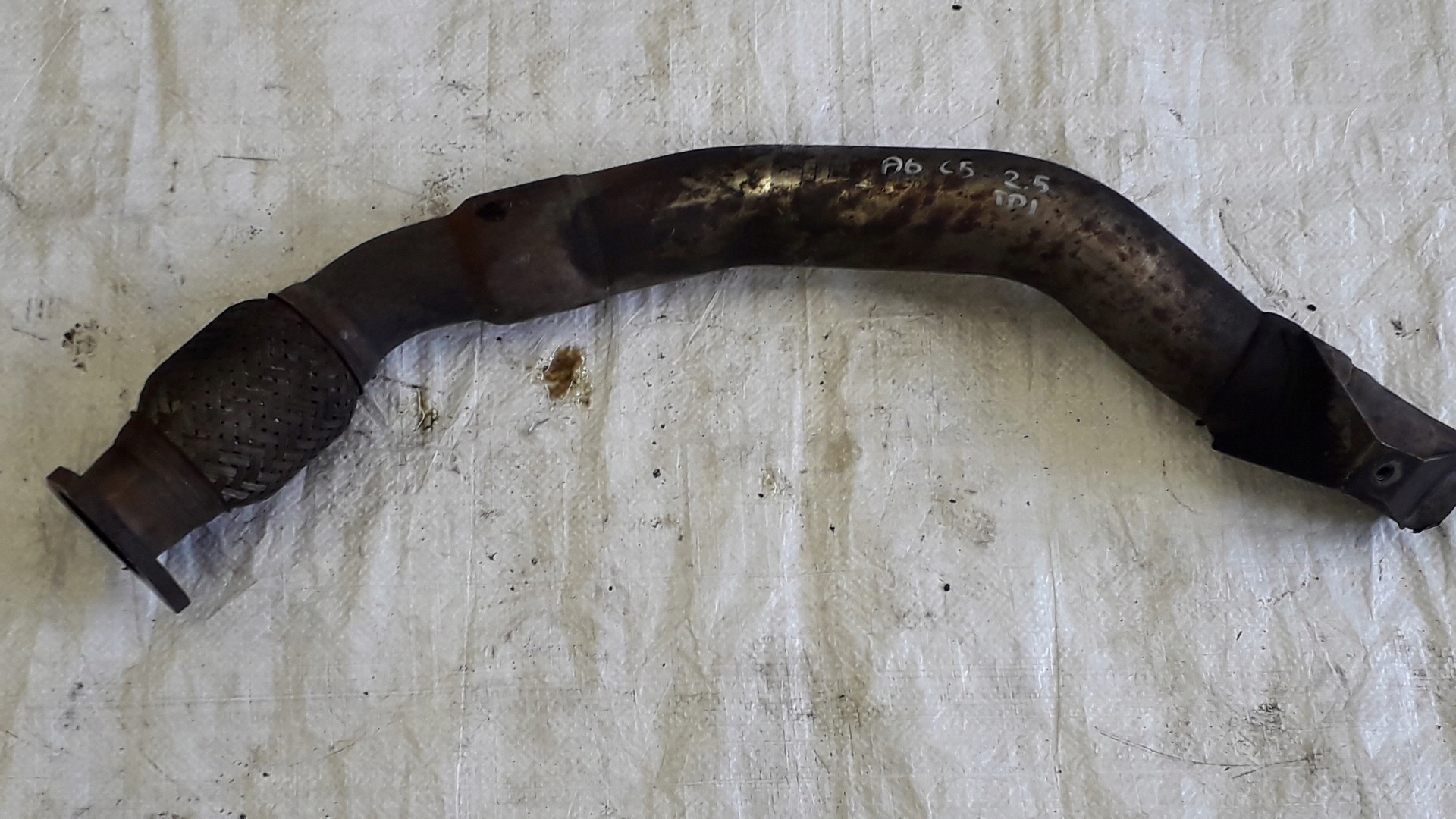 AUDI A6 C5 глушник гнучкий з'єднувач 2.5 TDI