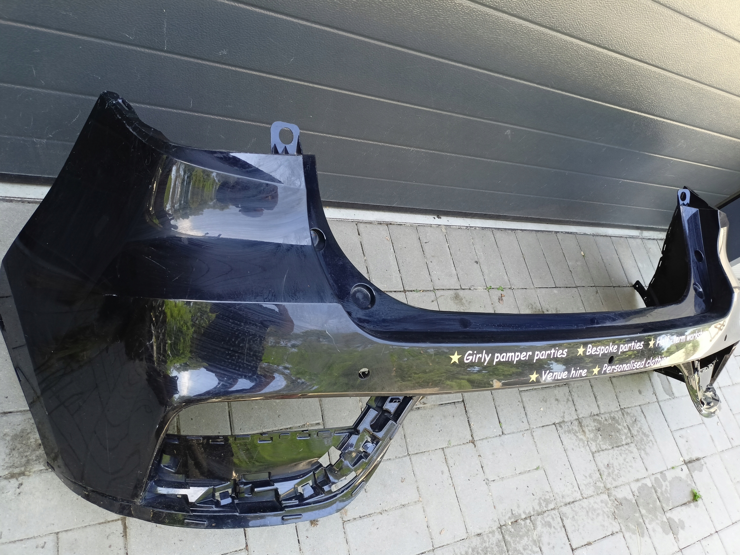MG ZS SUV 2017-2019 bumper rear rear part