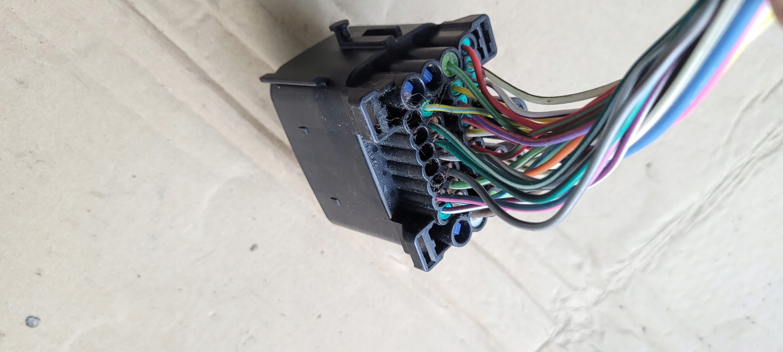 JEEP WRANGLER JK connecting spoiler connector 25PIN 25 PIN connector DODGE