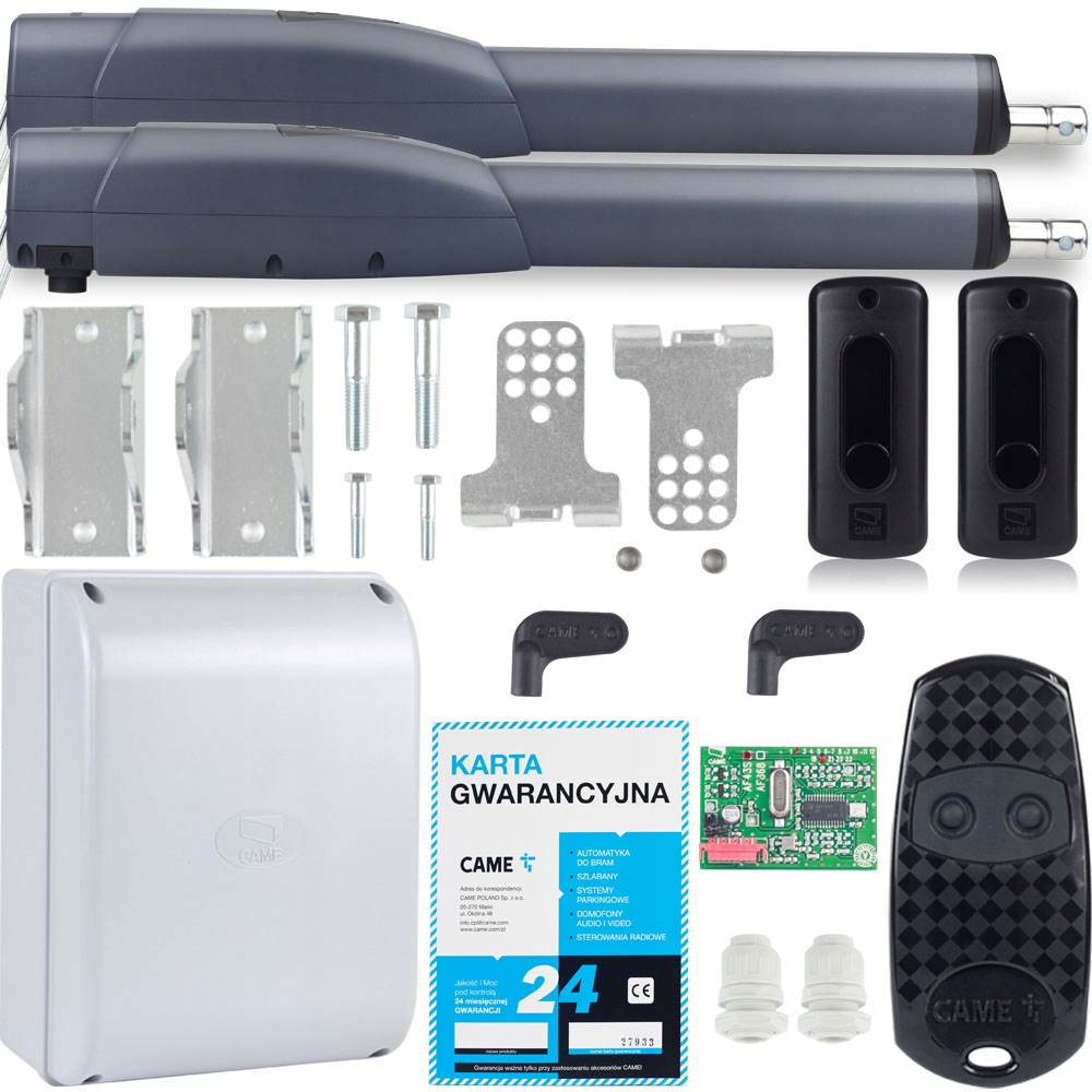 

Zestaw Napęd Siłownik Bram Came 10M Ats Pilot