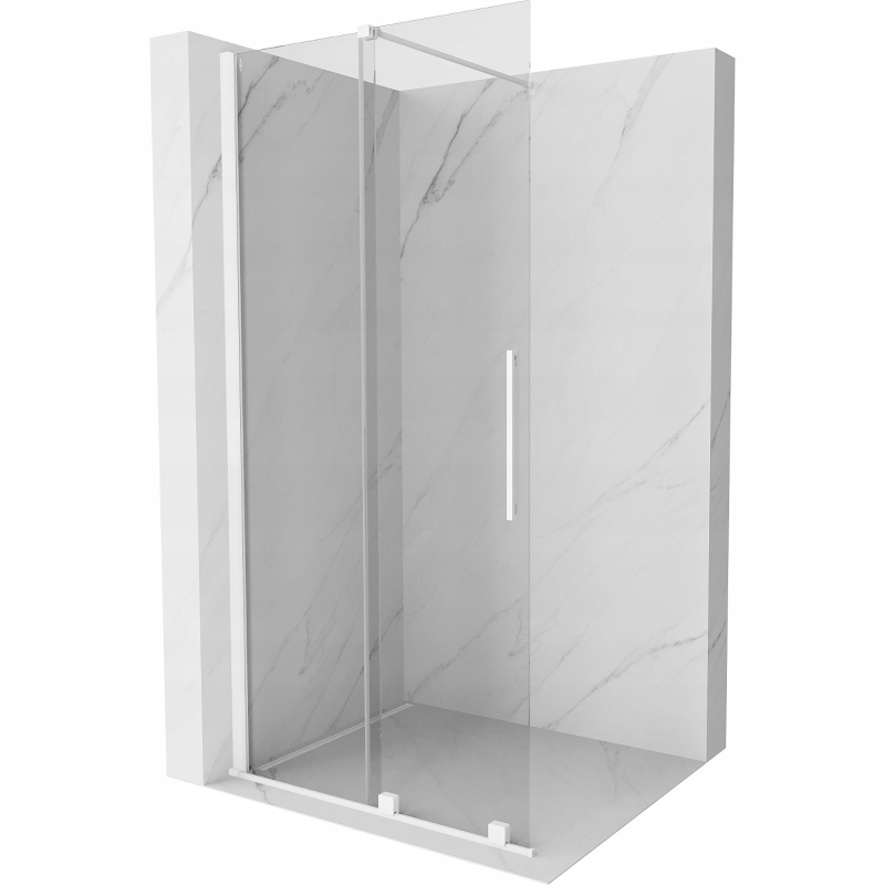 Mexen Velar sprchová zástěna posuvná Walk-in 100 x 200 cm, transparentní 8