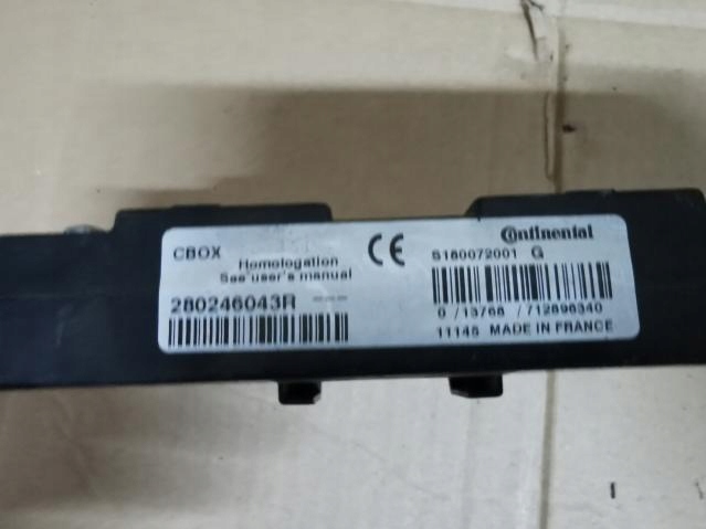 module control unit CBOX RENAULT MEGANE III 08-16