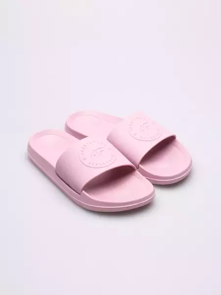 KLAPKI 4F DAMSKIE BASENOWE SPORTOWE OBUWIE WYGODNE WSUWANE - RÓŻOWE r. 39 Długość wkładki 25 cm