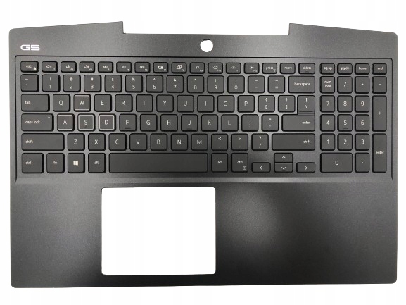 Pl Palmrest Dell G5 5500 Podsvícená klávesnice TKJ8F 6HF1K Wcvnn