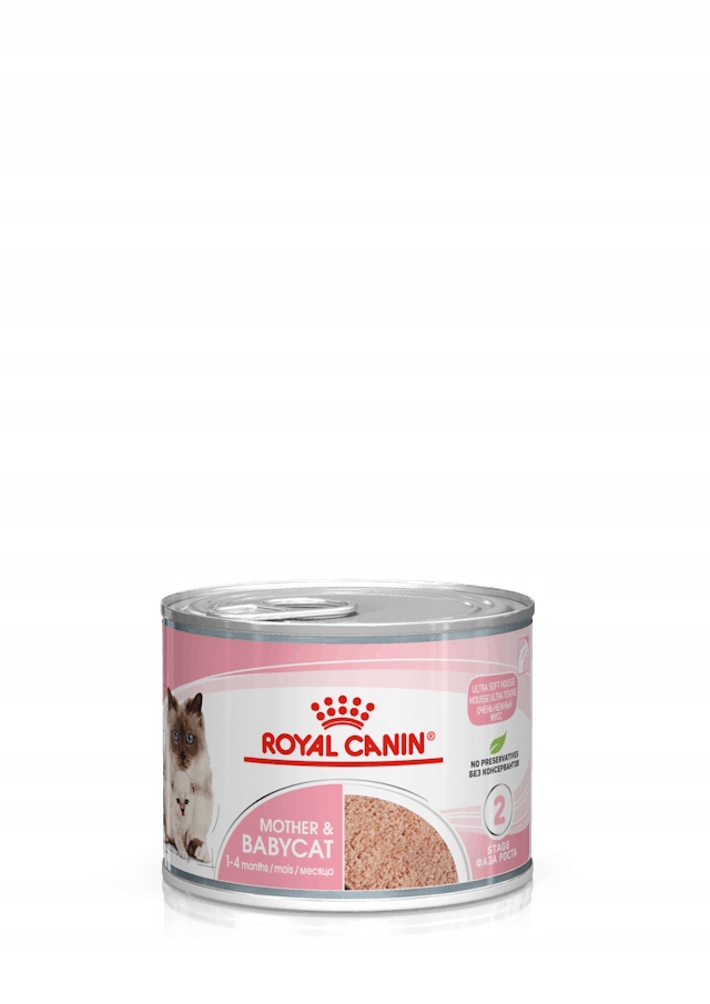 Royal Canin Mother& Babycat Mousse dla kotek i kociąt 12x195 gr