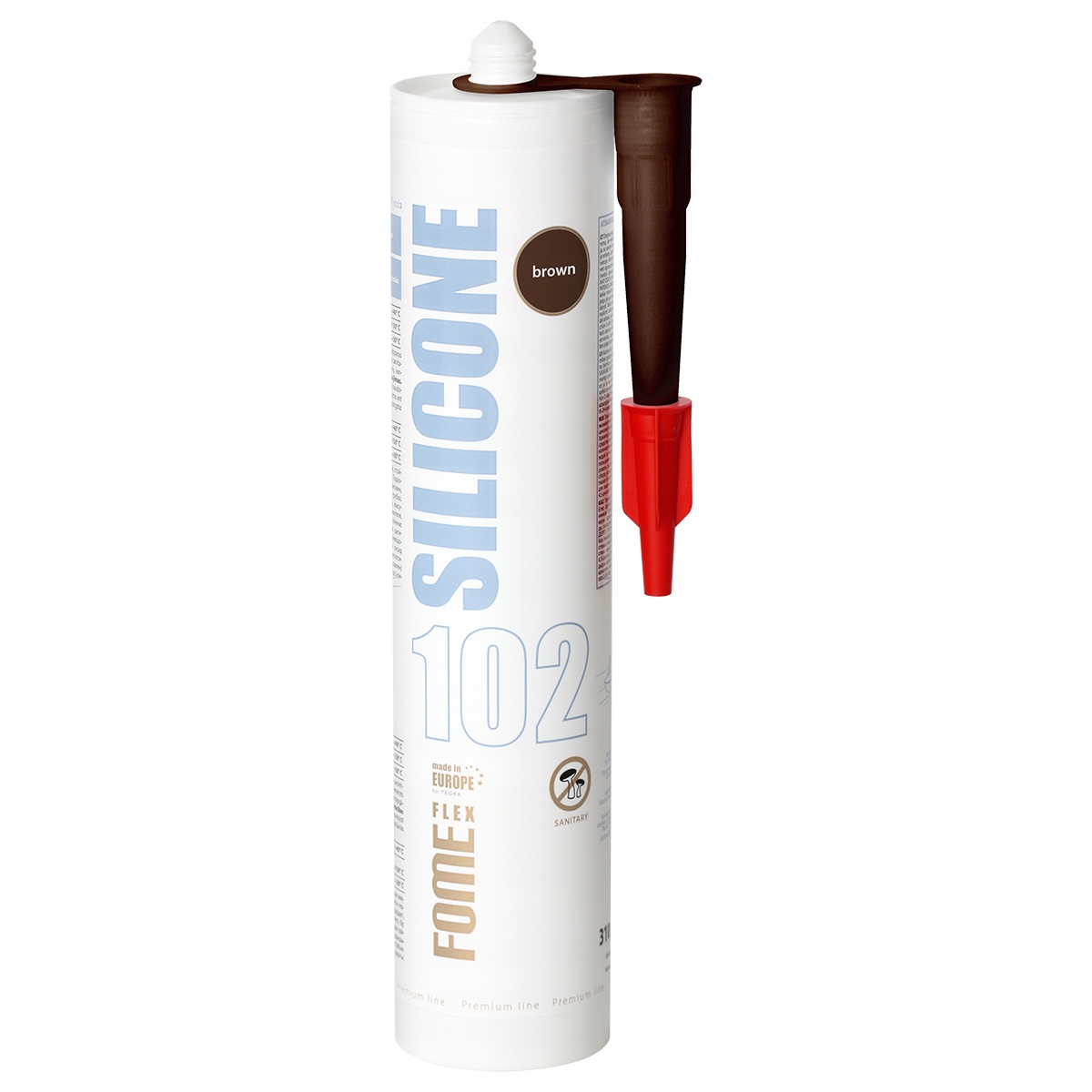 

Silikon sanitarny elastyczny brązowy 310ml