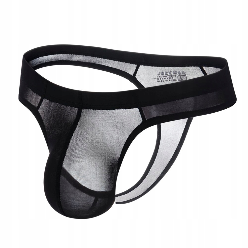 

B141 Przeźroczyste męskie stringi Jockmail - L