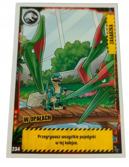 Karta Lego Jurassic World Seria 3 Numer 234