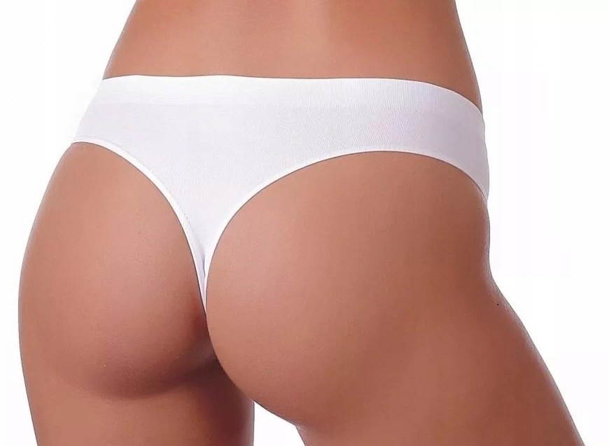 

Stringi Seamless Cotton String Thong Gatta biały S