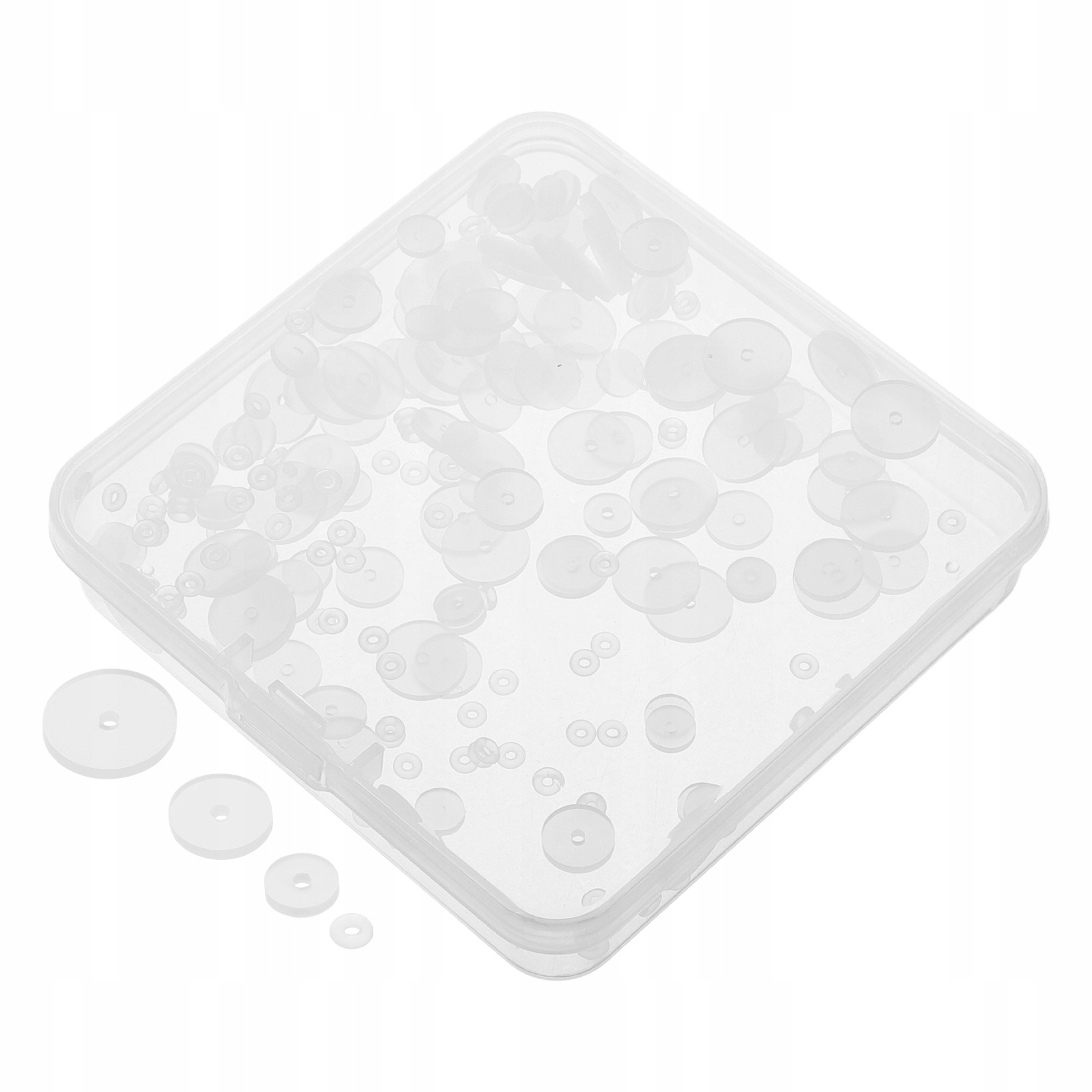 200Pcs Soft Silicone Earring Cushion Pads Clear Comfort Accessories